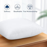 OTOSTAR Set of 4 Pillow Inserts 20x20 Inch, Decorative Square Throw Pillow Inserts, Premium Fluffy Pillow Forms Sham Stuffer for Sofa Bed Couch Living Room- Indoor