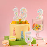 PHD CAKE Number 1 Macaron Birthday Candles, Macaron Themed Number Candles, Cake Number Candles, Party Celebration