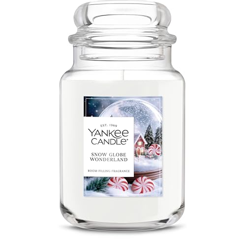 Yankee Candle Snow Globe Wonderland Scented Candle, 22oz Large Jar