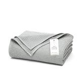BOLL & BRANCH Waffle Bed Blanket, King/Cal King, Shore