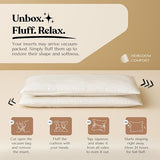 Square Throw Pillow Inserts (Pack of 4, 12"x12", White, Polyester) - Fluffy Decorative Cushion Fillers for Couch, Bed & Chair - Perfect for Styling, Back Support & Everyday Comfort