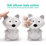 Animal Fox Kids Night Light, Cute Children's Room LED Bedside Rechargeable Child Lamp with Changeable RGB 9 Colors for Boy/Girl/Adult/Baby, Compatible with Touch-Control & Remote Control