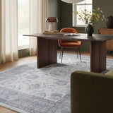 Fame Rugs Modern Oushak Rug 2'5x13, Vintage Turkish Brown Oriental Antique Inspired Extra Long Runner Rugs, Foldable Washable Luxury Living Room Bedroom (384GB, 2'5 x 13'1)