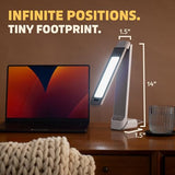 Lumos 10,000 Lux Light Therapy Lamp | Seen On Shark Tank | Sun Lamp For Seasonal Blues | Ultra Bright White Light Therapy | 10,000 LUX | UV-Free | Full-Spectrum | Adjustable Panel