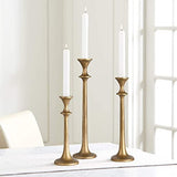 Iron Taper Candle Holder - Set of 3 Decorative Candle Stand
