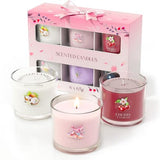 CHILLFLAME Scented Candles Gifts for Women, Candle Gift Set for Her, 6 Scented Votive Candles, Birthday Gifts for Women/Men (6 Colors, 14 oz)