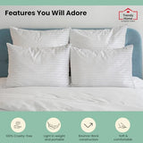Trendy Home 12x20 Throw Pillow Insert, Cushion Sham Stuffer Hypoallergenic, Lumbar Support Decorative Home Outdoor Couch Pillow Filler (Machine Wash)