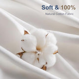Lewondr 18x18 inch Pillow Insert Set of 2, Down and Feather Throw Pillow Inserts Premium Soft Fluffy with Piping Edge, 100% Down-Proof Square Pillow Insert for Living Room Sofa Couch Bed, White