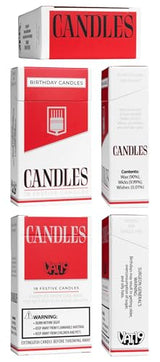 Cigarette Birthday Candles (18-Pack)