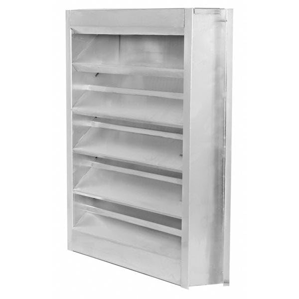 Dayton Louver, Wall Opening 24 x 36 in, Aluminum