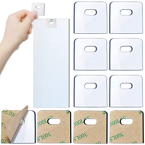 25 Sets (50 Pieces) of Clear Vertical Blind Repair Tabs/Blind Fixer Tabs for Vertical Blinds Replacement Slats