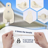 Coolaroo Shade Replacement Parts Bungee Kit and End Cap,Weather Resistance,for Coolaroo Exterior Roller Shade,Outdoor Blinds,Roller Shades(Sand,2 Set)