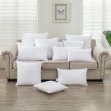 SleepMan Throw Pillow Inserts 14" x 24" (Pack of 1, White) Down Feather Pillow Stuffer Premium Decorative Pillows for Sofa Couch Bed