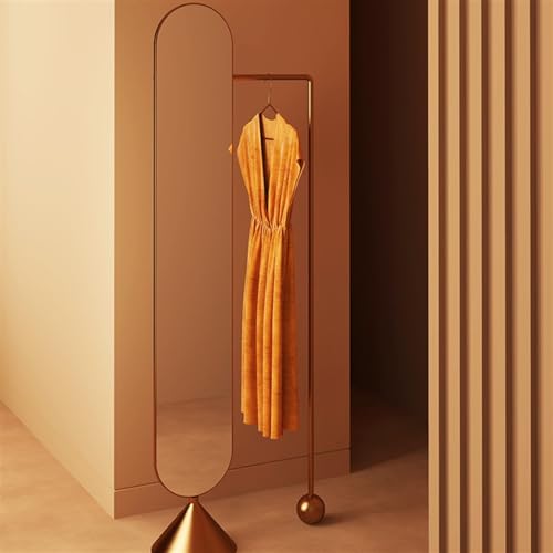 Decorative Full-Length Mirror Floor-to-Ceiling Living Room Entrance Clothes Rack Integrated Dressing for Living Room