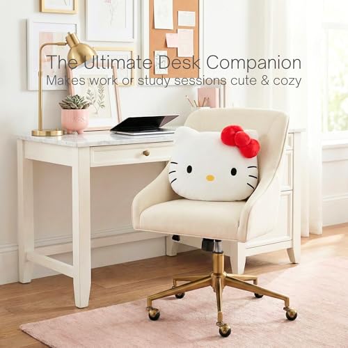 Hello Kitty Bedding Plush Cushion Pillow – Soft Plush Throw Pillow for Bedroom Decor & Gifts, 16 inch (100% Officially Licensed Product) by Franco Collectibles