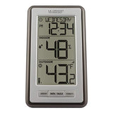 La Crosse Technology Atomic Projection Alarm Clock with Temperature | Wireless Digital Thermometer