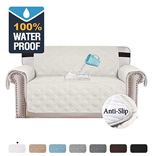 H.VERSAILTEX 100% Waterproof Oversized Recliner Cover and Loveseat Cover Bundle