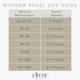 Elrene Home Fashions Farmhouse Living Grainger Buffalo-Check Blackout Window Curtain, Living Room and Bedroom Drape with Rod Pocket Tabs, 52" x 84", Linen, 1 Panel