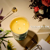 Home Lights 3-Wick Candles for Home Scented - 34oz Soy Wax Candle Long-Lasting Fragrance, Scandinavian Minimalist Design Home Decor and Housewarming Gifts, Sage & Moss