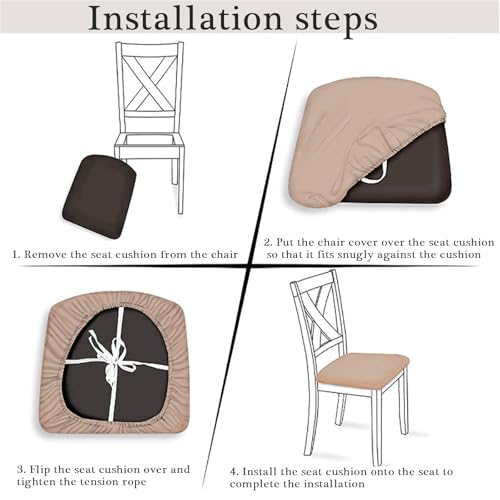 Elastic Home Stool Seat Sleeve Perfectly Chair Slipcover for Enhancing Aesthetic Appeal Easy to