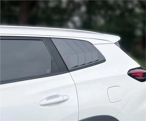 Compatible with Chery Tiggo 8 Pro Max Tiggo 8 2021 2022 2023 2024 Exterior Rear Window Triangular Louver Decorative Frame(Carbon Fiber Look)
