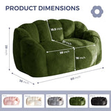 MAXYOYO Bean Bag Chair for Adults, Floral Shaped Bean Bag Sofa