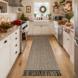 Collive Boho Christmas Hallway Runner Rug, Washable Kitchen Runner Rugs