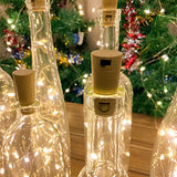 Etinga 30 Pack Wine Bottle Lights with Cork, 20 LEDs, 6.6 Ft, Fairy Mini String Lights for DIY Jar Halloween, Christmas, Party Decoration, Wedding Listing (30 Pack, Warm White)