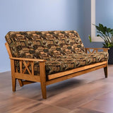 Futon Cover Only UpNorth Premium Fabric Collection Fits 6-8 inch Futon Mattress Full Size (Wildlife Resort)