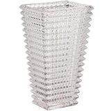 MCMCNCUIU Crystal Glass Vase, Large Crystal Vases for Flowers, Large Flower Vase, Clear Modern Vases for Living Room, Bedroom, Kitchen, Dining Table, Mantle, Wedding, 11 Inches