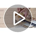 QDWIS Wood Curtain Rods for Windows 48 to 84 Inch,1'' Diameter Drapery Rods with Imitation Wood Grain Leaf Pattern Finials,Boho Adjustable Heavy Duty Curtain Rods Set,36-88'',Color:Natural Wood