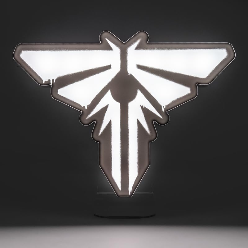 Paladone The Last of Us Firefly Light - Officially Licensed Movie Logo Light, Game & Living Room Decor and Gift, Neon Firefly Room Accessory and Nightlight for Fans of TV Show