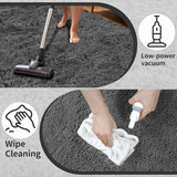 6x9 Area Rug for Living Room: Ultra Soft Fluffy Rug Modern Large Thicked Shag Rug for Bedroom Non Slip Indoor Fuzzy Carpets for Girls Kids Room Nursery Dorm Home Decor Grey