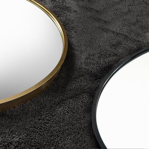 Otlsh 14"48" Arch Wall Mirror, Over The Door, Thin Frame Aluminum Alloy for Bedroom, Living Room, Entryway - Gold