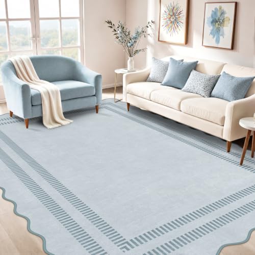 Washable 6x9 Area Rugs for Living Room