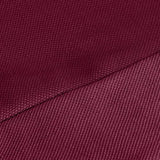 Home Details Stretch Pique Loveseat Slipcover Burgundy Color | Furniture Protector | 2 Cushion Couch Cover