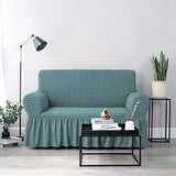 NICEEC Sage Loveseat Covers and Couch Cover Bundle