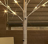 Hairui Lighted White Birch Tree 6FT, Twig Tree with Lights Plug in for Christmas Wedding Party Easter Decorations Indoor Outdoor Use