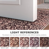 Washable Vintage 2x6 Runner Rug Non Slip Runners for Hallway