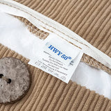 HWY 50 Taupe Chenille Throw Pillow Covers 20x20 Inch Buttons Pack of 2