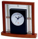 Bulova B7756 Willits Frank Lloyd Wright Table Clock