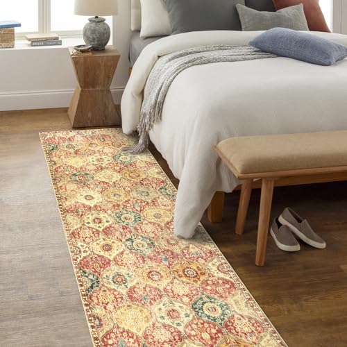 Lahome Moroccan Hallway Rug, 2'5''x8' Soft Washable Kitchen Runner Rugs