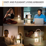 TOACSUCP Candle Warmer Lamp with 3 Bulbs, Adjustable Height Dimmable Candle Warmer with Timer, Compatible with Large Jar Candles, Candle Lamp with Charming Gift Box for Her/Him