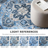 3x5 Washable Area Rug Non Slip Door Mat Indoor for Entryway Bedside