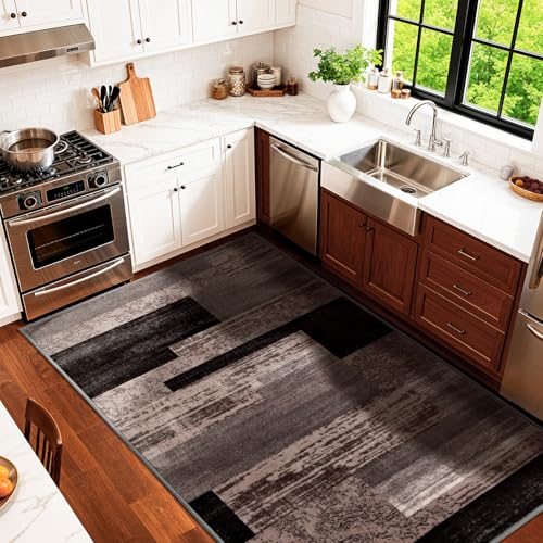 3x5 Washable Area Rugs for Living Room and Bedroom(3x5,Chocolate)