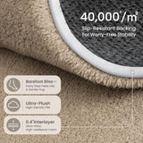 Sour Lemon 5x7 Area Rugs for Living Room Bedroom, Carpet Washable Rug