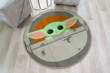 Star Wars The Mandalorian, The Child 39-Inch Round Area Rug