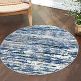 Washable 3ft Circle Round Rug, 3x3 Non-Slip Soft Circular Area Rugs