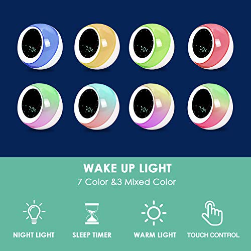 Sun & Moon Rise Kids Alarm Clock + Time to Wake Kids Alarm Clock Sleep Trainer Kit