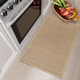 Lahome Farmhouse Kitchen Rug, 2x3 Door Mat Indoor Entryway Washable